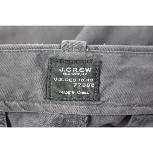 Mens J.CREW gray shorts size 32 - Picture 3 of 4